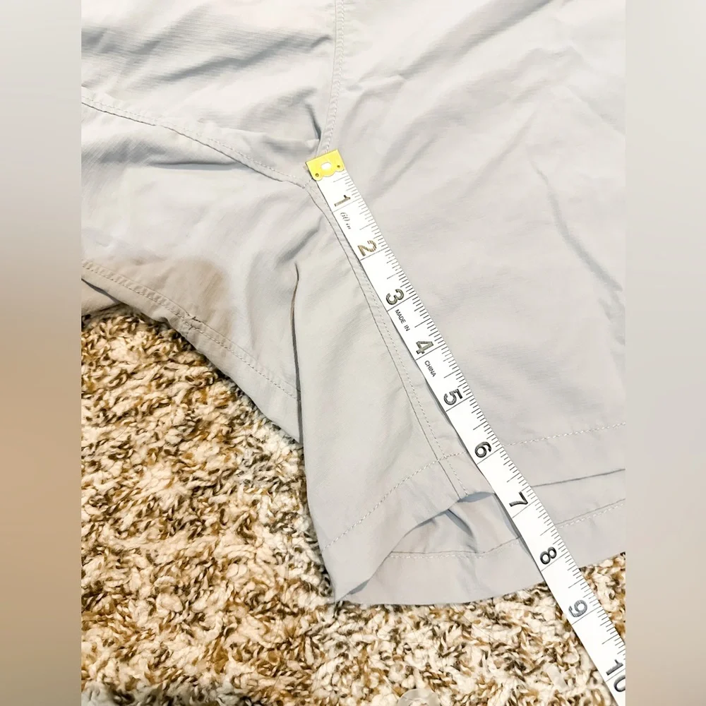 The North Face Men's Light Gray Shorts - Size XLarge
